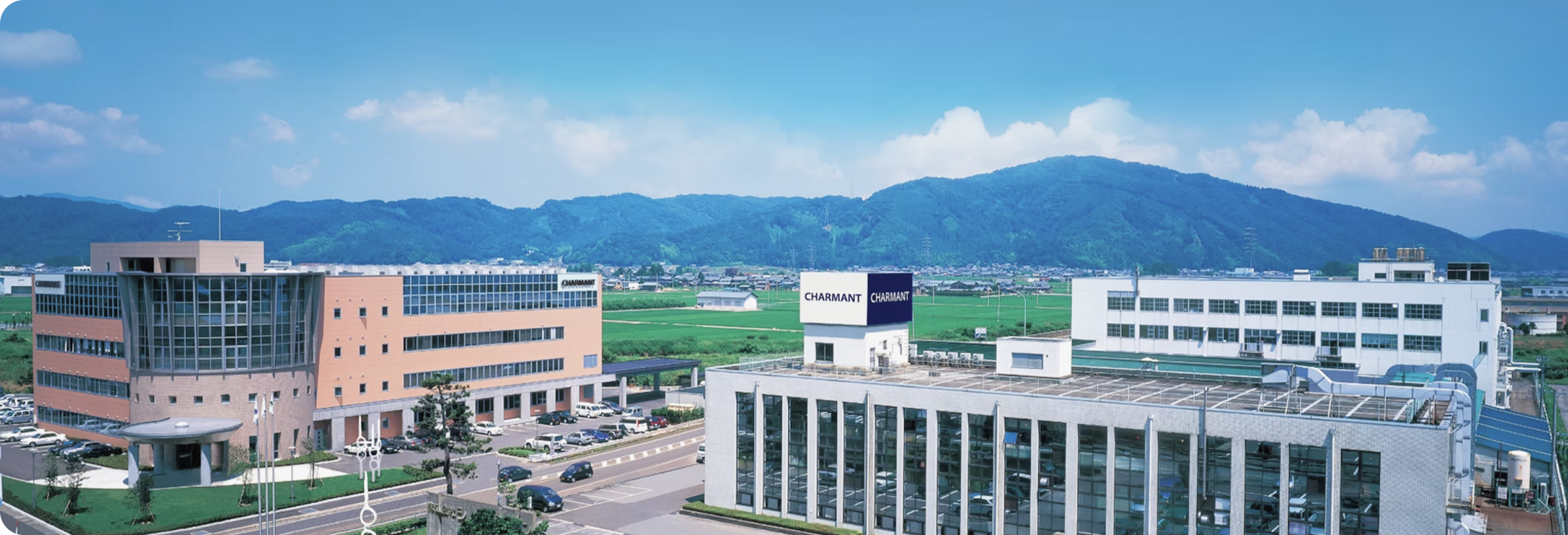 シャルマン上空写真