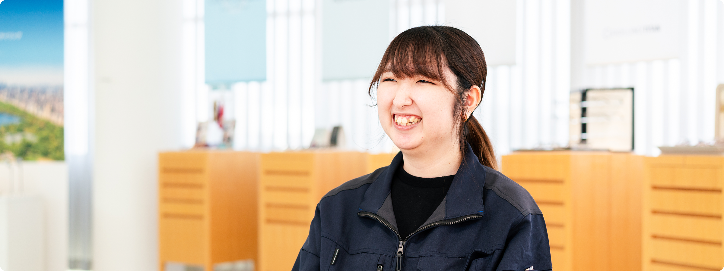 企画開発本部 生産技術部 生産技術課 金型開発
| 2017年入社
インタビューの様子